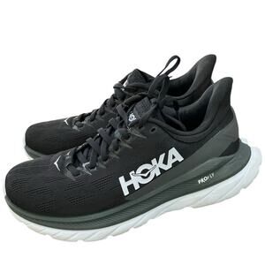 Hoka Women’s Pro Fly Athletic Shoes Training Running Black White Size 7